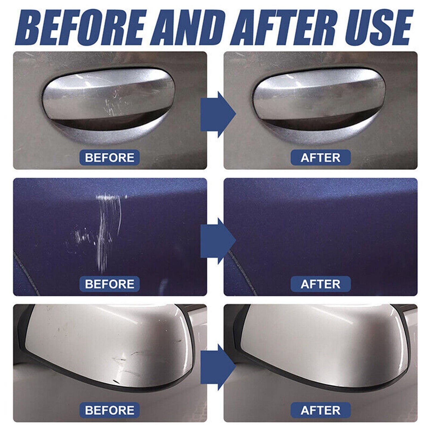 1 Set Car Scratch Repair Polishing Wax Body Compound Paste Polish Paint Remover