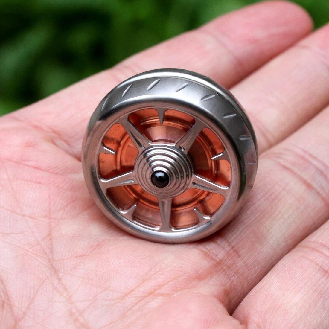 EDC Desk Decor Collection Premium Spinning Top Roler Spinner Hand Fidget Toy 07FC0E-D4 - KOEEK
