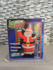 2003 GEMMY 8 Ft Giant Inflatable Santa Lighted Christmas Yard Display- GEMMY - KOEEK