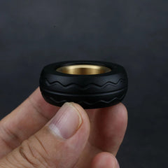 Mechanic Ring Tire Fidget Clicker Slider Haptic EDC Toy Stress Relief 07FC0E-D4 - KOEEK