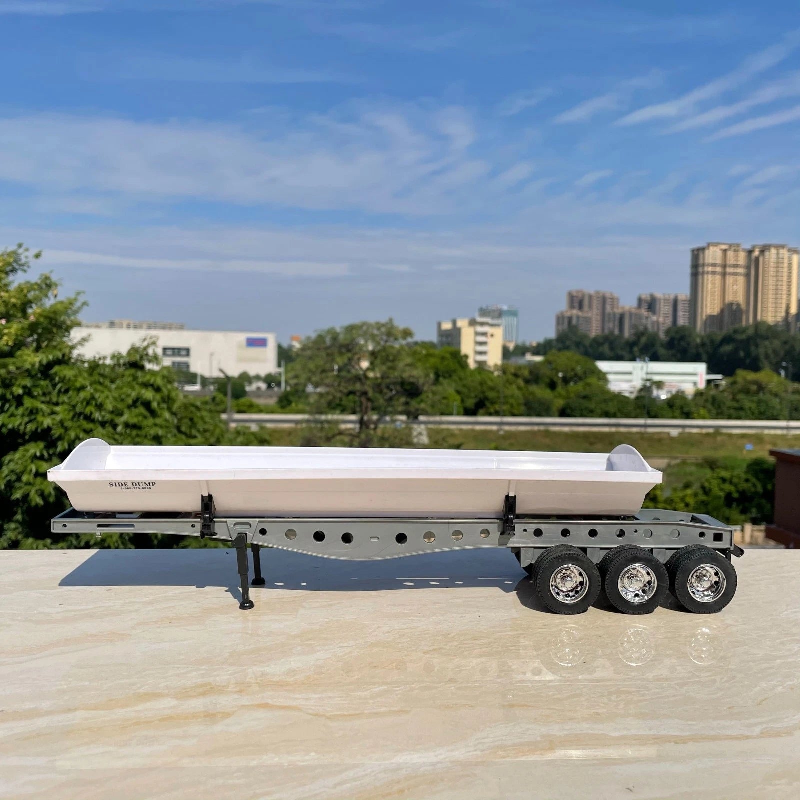 1:32Semi Trailer Plastic Model DIY Mod Parts Loose Bulk No Box With Minor Flaws 07FC0E-D4 - KOEEK