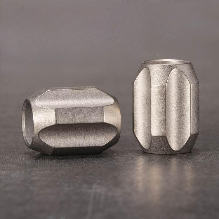 EDC Titanium Knife Lanyard Bead Paracord Parachute Cord Pendant Bracelet Bead 07FC0E-D4 - KOEEK