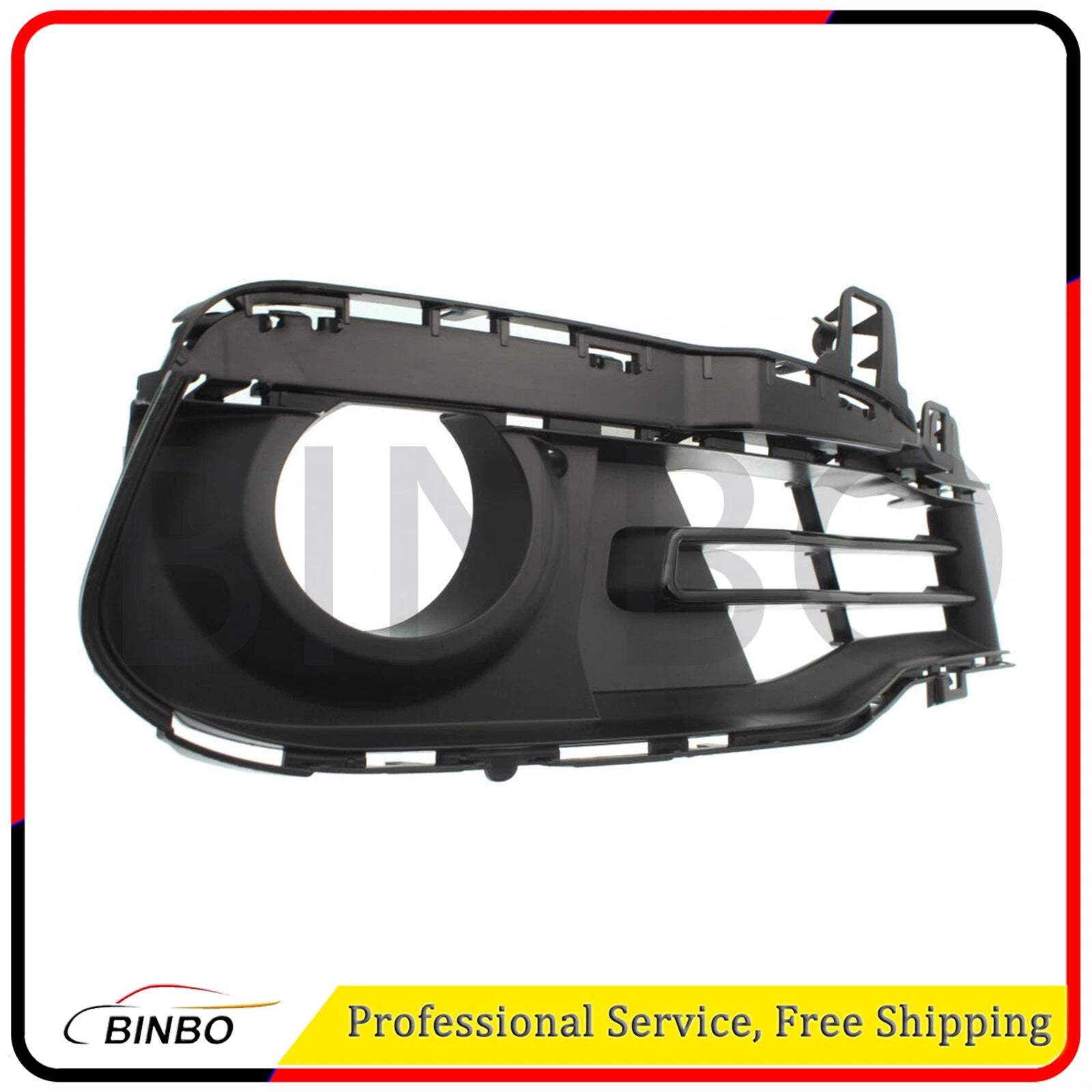 Front Bumper Fog Light Grille Cover Fit For BMW F30 F31 LCI 16-2019 Right Side 07FC0E-D4 - KOEEK