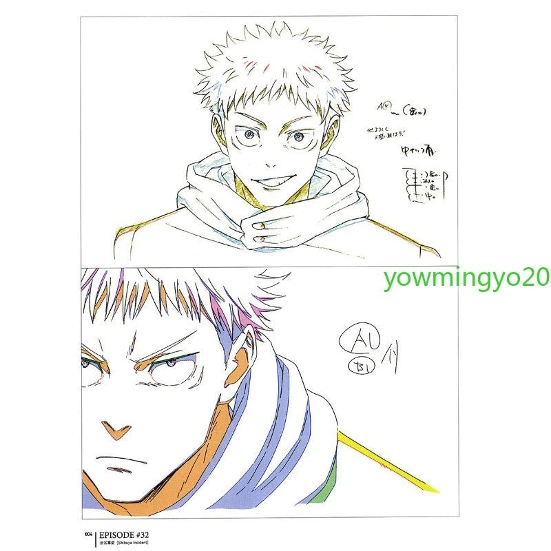 Jujutsu Kaisen 4 Key Animation Art Book Vol.4 Anime Action Storyboard Collection 07FC0E-D4 - KOEEK