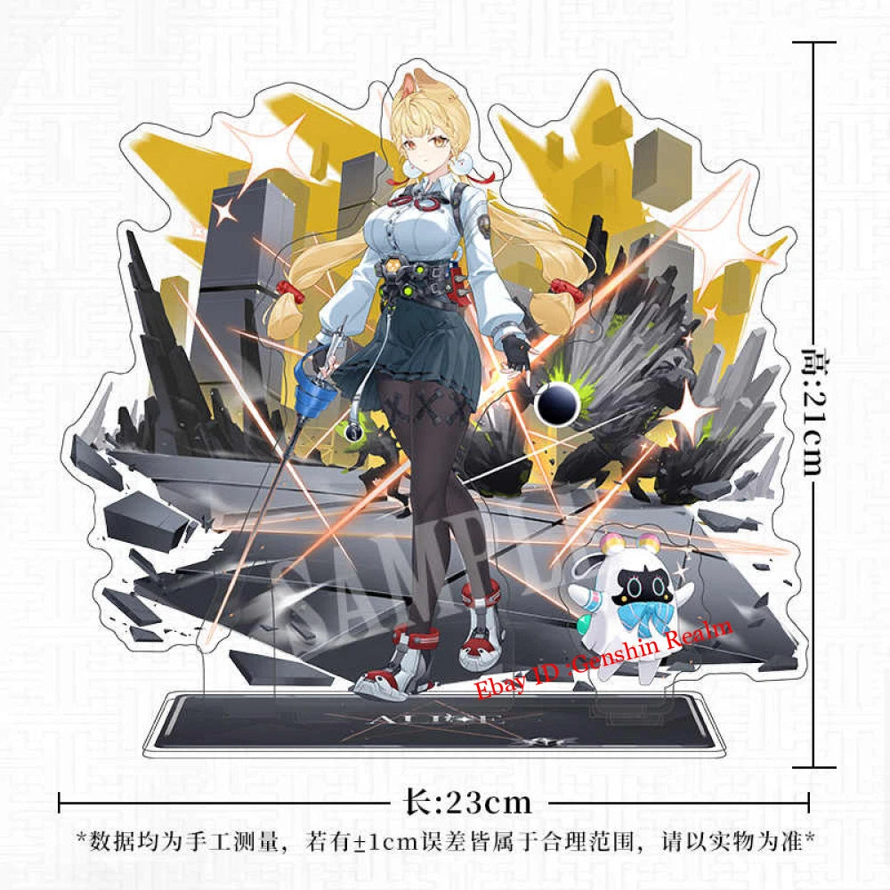 Anime Zenless Zone Zero Alice Deluxe Acrylic Desktop Stand Figure Collection 07FC0E-D4 - KOEEK