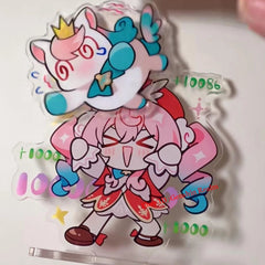 Anime Honkai: Star Rail Hyacinthia Rotate Acrylic Desktop Stand Collection Gift 07FC0E-D4 - KOEEK