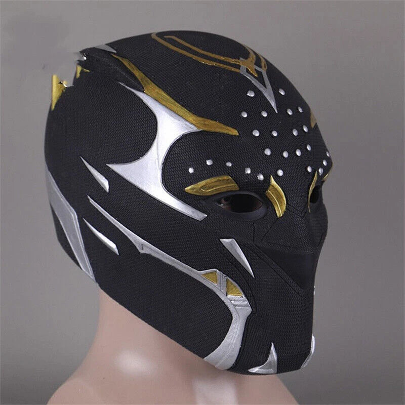Black Panther：wakanda Forever Cosplay Game Halloween Helmet Mask Carnival Props 07FC0E-D4 - KOEEK