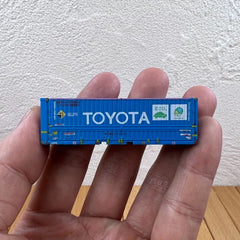 1/160 2X HO Shipping Container containers Plastic Model Train Diorama Accessory 07FC0E-D4 - KOEEK