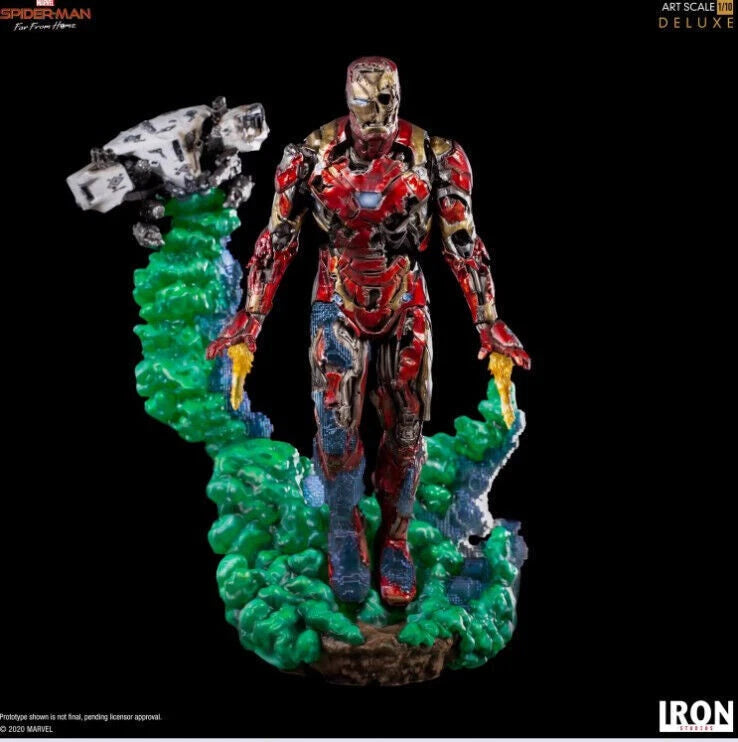 1/10 Iron Studios MARCAS30920-10 Zombie Iron Man Spider-man Action Figure Statue 07FC0E-D4 - KOEEK