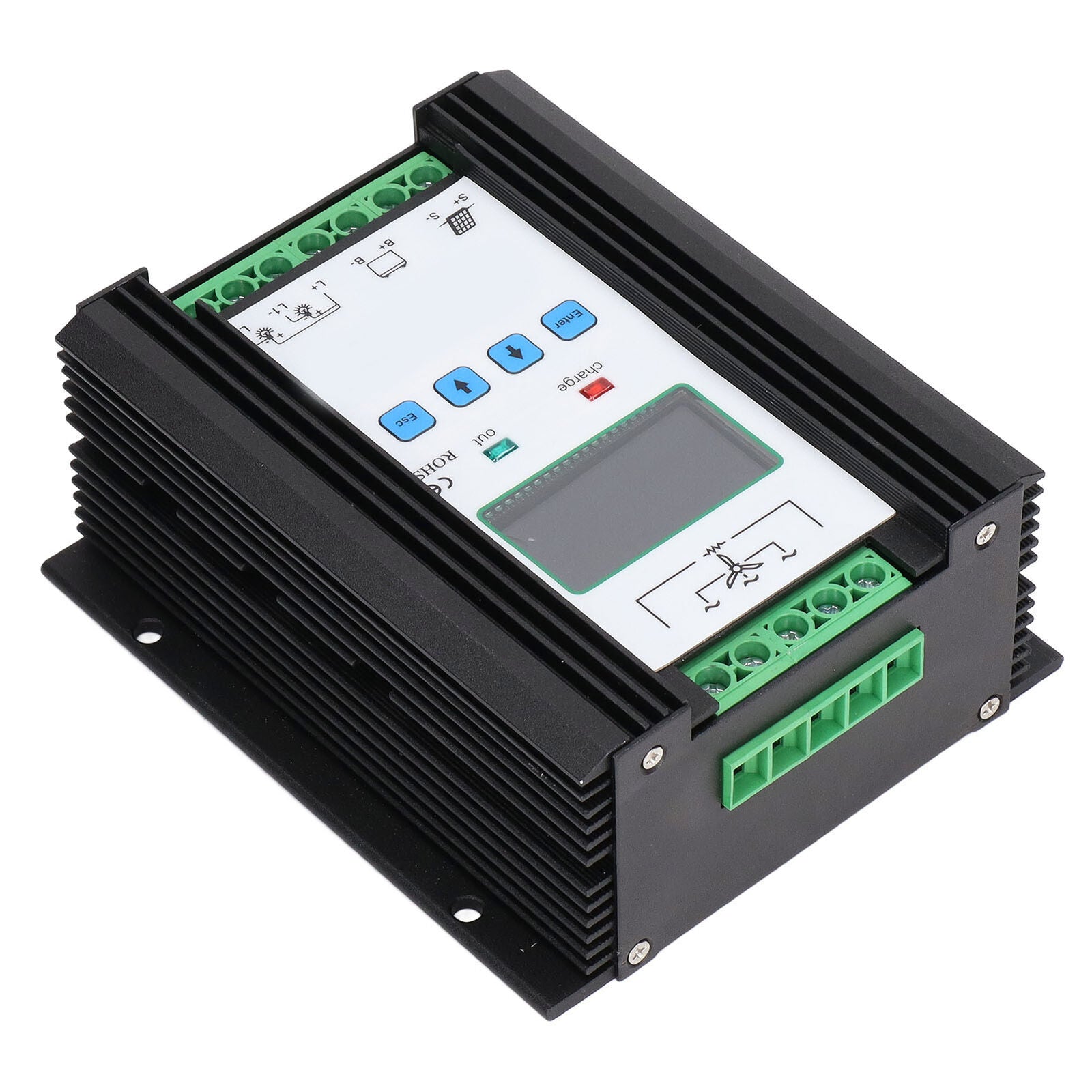 new Wind Solar Hybrid Controller Intelligent Control Wind Solar Regulator 12V 24V koeek - KOEEK