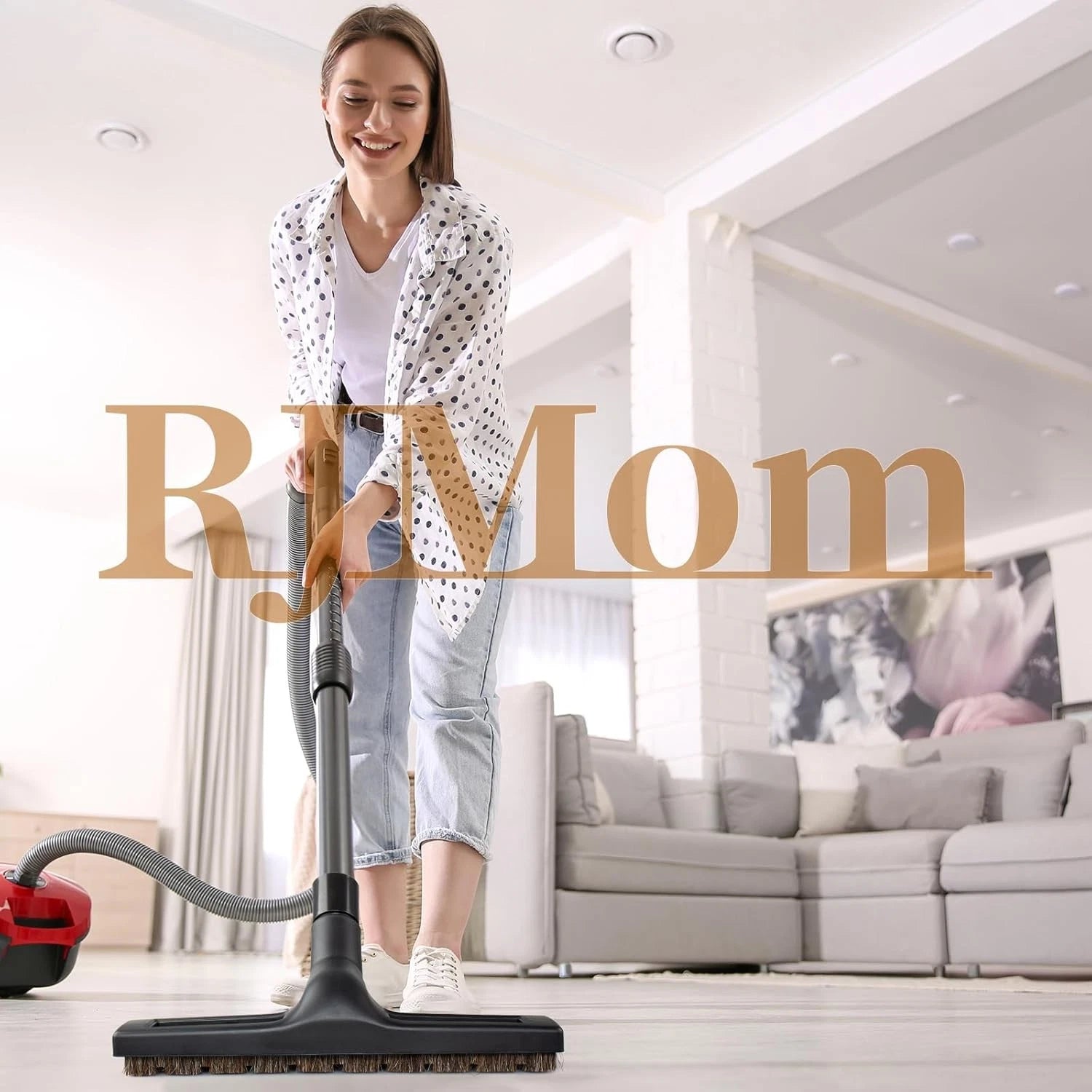 Universal vacuum floor brush attachment for vacuum cleaners 07FC0E-D4 - KOEEK