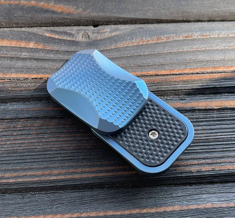 Titanium Alloy Haptic Fidget Slider Adult EDC Metal Fidget Toy Stress Relief Toy 07FC0E-D4 - KOEEK