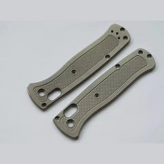 1 Pair TC21 Titanium Alloy Handle Scales for Benchmade Bugout 535 Folding Knifes 07FC0E-D4 - KOEEK