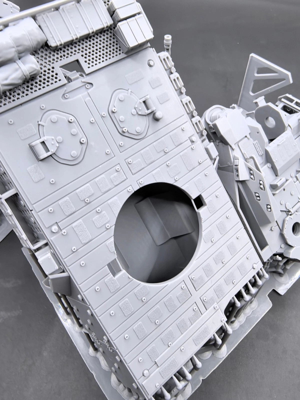 3D Printed 1/35 Australian Rheinmetall Boxer CRV Block2 Unpainted Model Kit 07FC0E-D4 - KOEEK