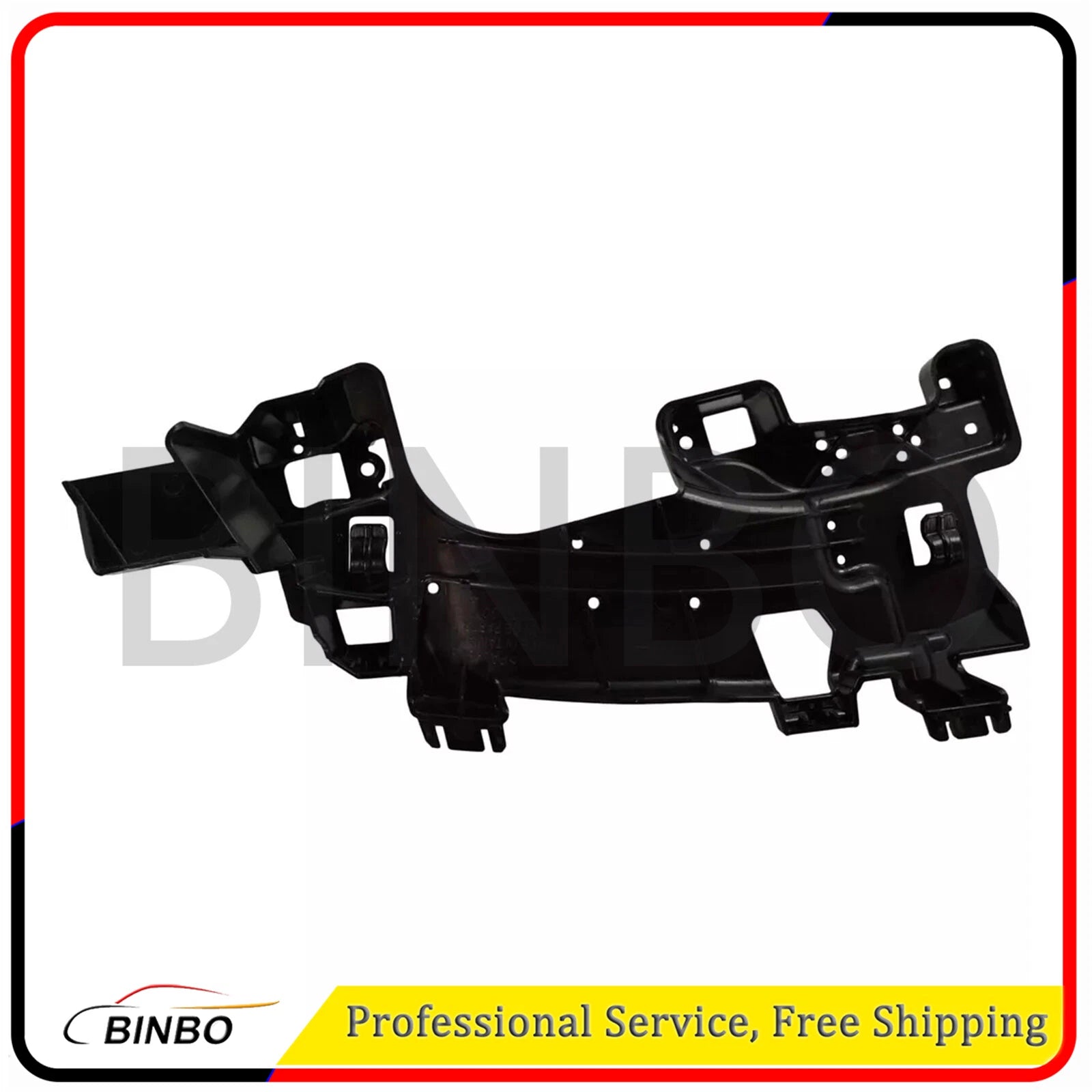 2538852501 Rear Left Bumper Tailpipe Bracket for 2016-2018 Mercedes GLC300 Black 07FC0E-D4 - KOEEK