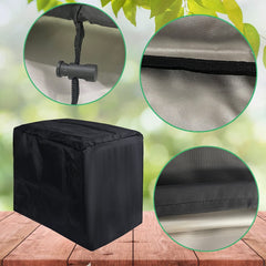 new J&C Ice Maker Cover 420D Countertop Machine Nugget Black J&C - KOEEK