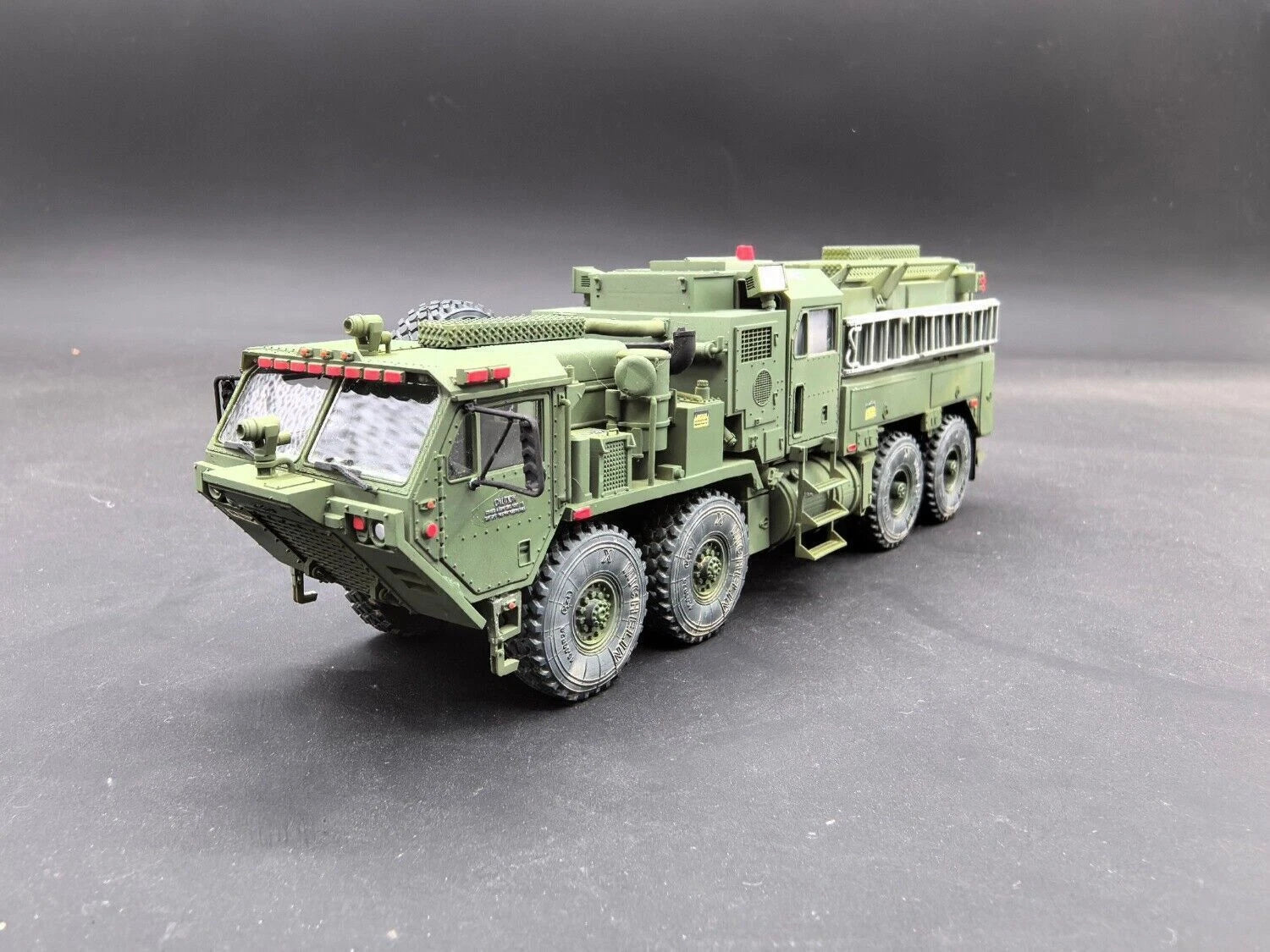 Handmade 1/72 U.S. Army M1142 Tactical Fire Truck Painted Finished Model 07FC0E-D4 - KOEEK