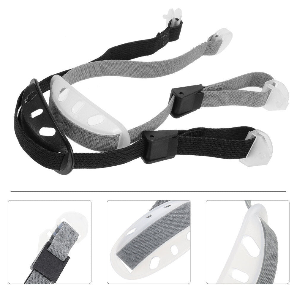 new  2 Pcs Polyester Helmet Chin Strap Anti-wear Protection Hard Hat koeek - KOEEK