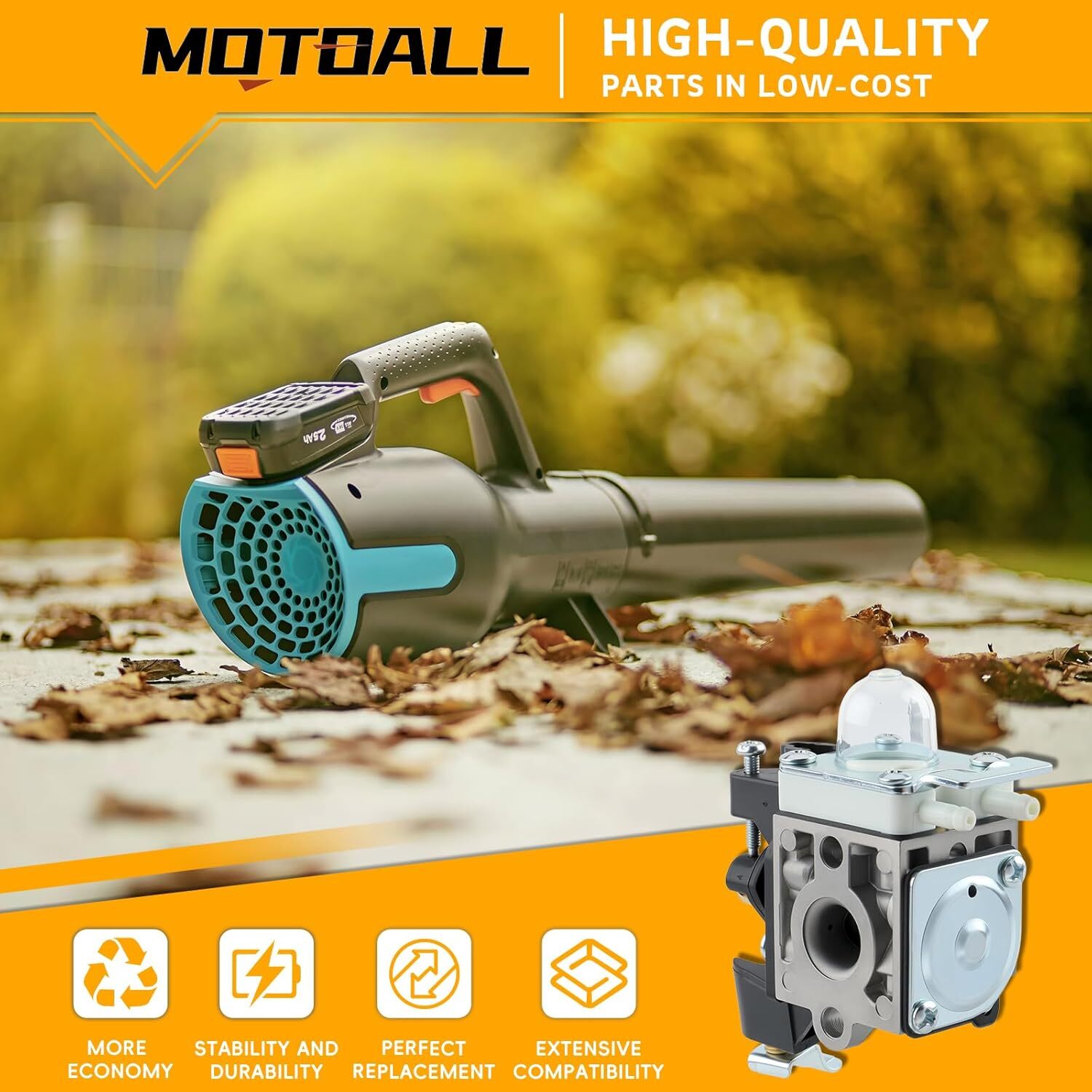 new MOTOALL RB-K85 PB-265L Carburetor with Air Filter Tune Up Kit for Echo... MOTOALL - KOEEK