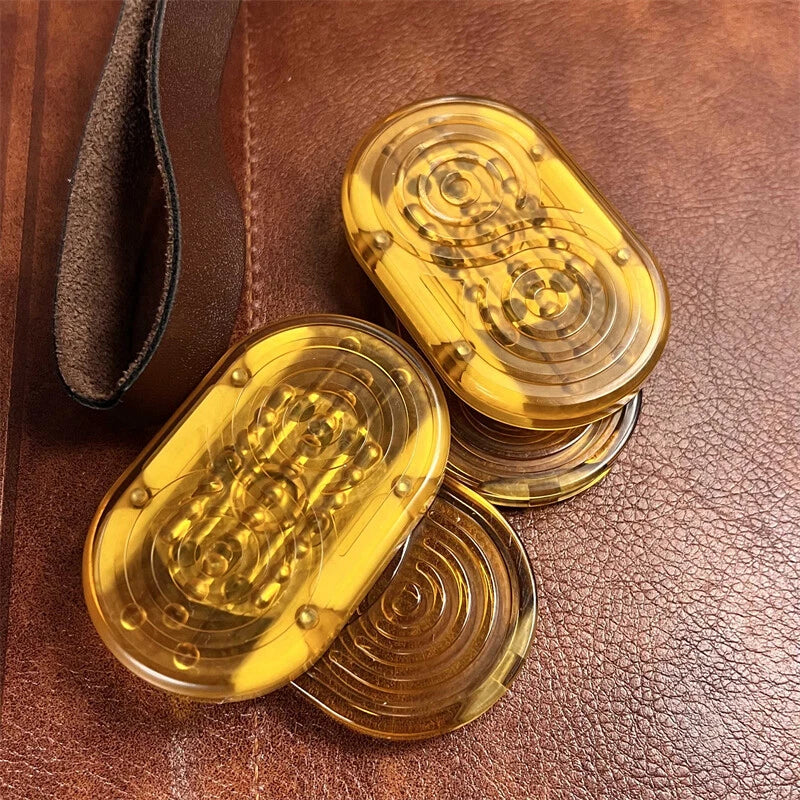 Creative Mechanical Push Fidget Slider EDC PMMA Fidget Toy PEI Haptic Slider 07FC0E-D4 - KOEEK