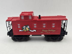 Lionel 6-16547 Christmas LIGHTED Square Window Caboose -  - TESTED! O Gauge LIONEL - KOEEK