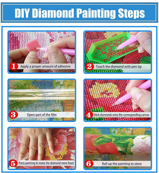 new Diamond Painting Kits for Adults,5D Mandala Diamond Painting, Diamond Art Kit...