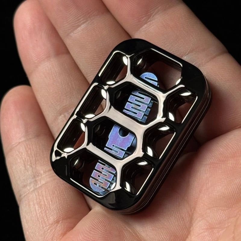 Unique Hollowed-out Design Zinc Alloy Fidget Slider EDC Fidget Toy Office Gadget 07FC0E-D4 - KOEEK