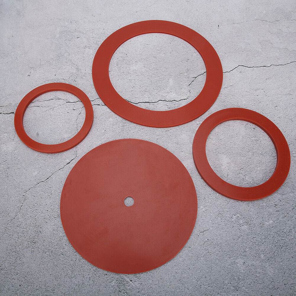 new Rubber Gasket Casting Machine Gasket 4pcs For Jeweler Shop Jewelry Repairer