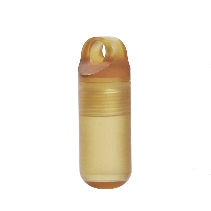 PEI ULTEM Pocket Waterproof Pill Case Holder Organizer Box Container Keychain 07FC0E-D4 - KOEEK