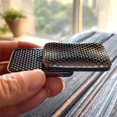 Coral Titanium Zirconium Unlimited Push Mechanical Haptic Slider Fidget Slider 07FC0E-D4 - KOEEK