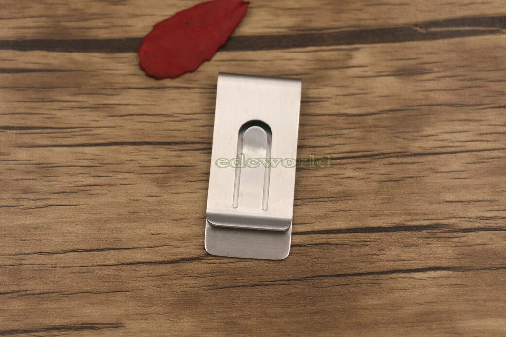 EDC Tiremet Titanium Ti Money Clip Wallet Credit Card Double point Clip Holder TIREMET - KOEEK