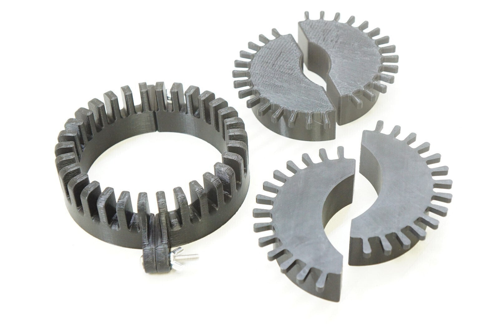 Custom 3D Christmas Tree Flag Pole Mega Topper Light Hook 1/2" - 4 1/2" Flagpole 07FC0E-D4 - KOEEK