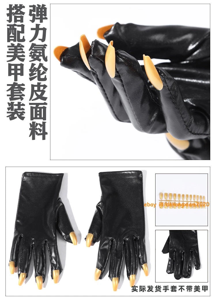 Marvel Rivals White Queen Cosplay Costume Outfits Accessories Halloween Suit 07FC0E-D4 - KOEEK