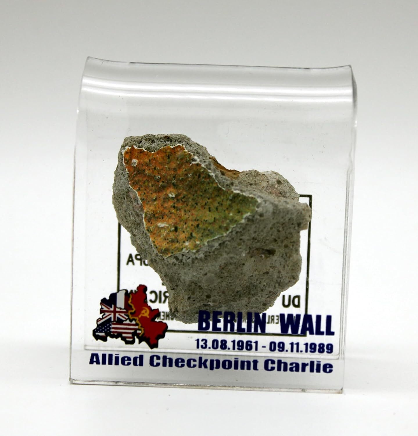 new  Piece of the Berlin Wall in 2 x 2 Checkpoint Charlie