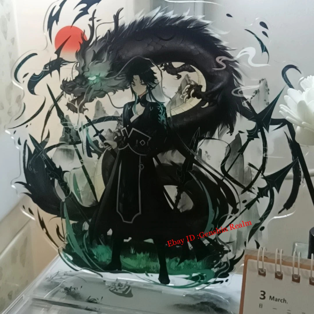 Anime  Xiao Acrylic Desktop Stand Figure Collection Decor Gift 07FC0E-D4 - KOEEK