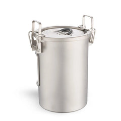 Titanium Outdoor Cookware Camping Cooking Pot With Folding Handles Utensils 07FC0E-D4 - KOEEK
