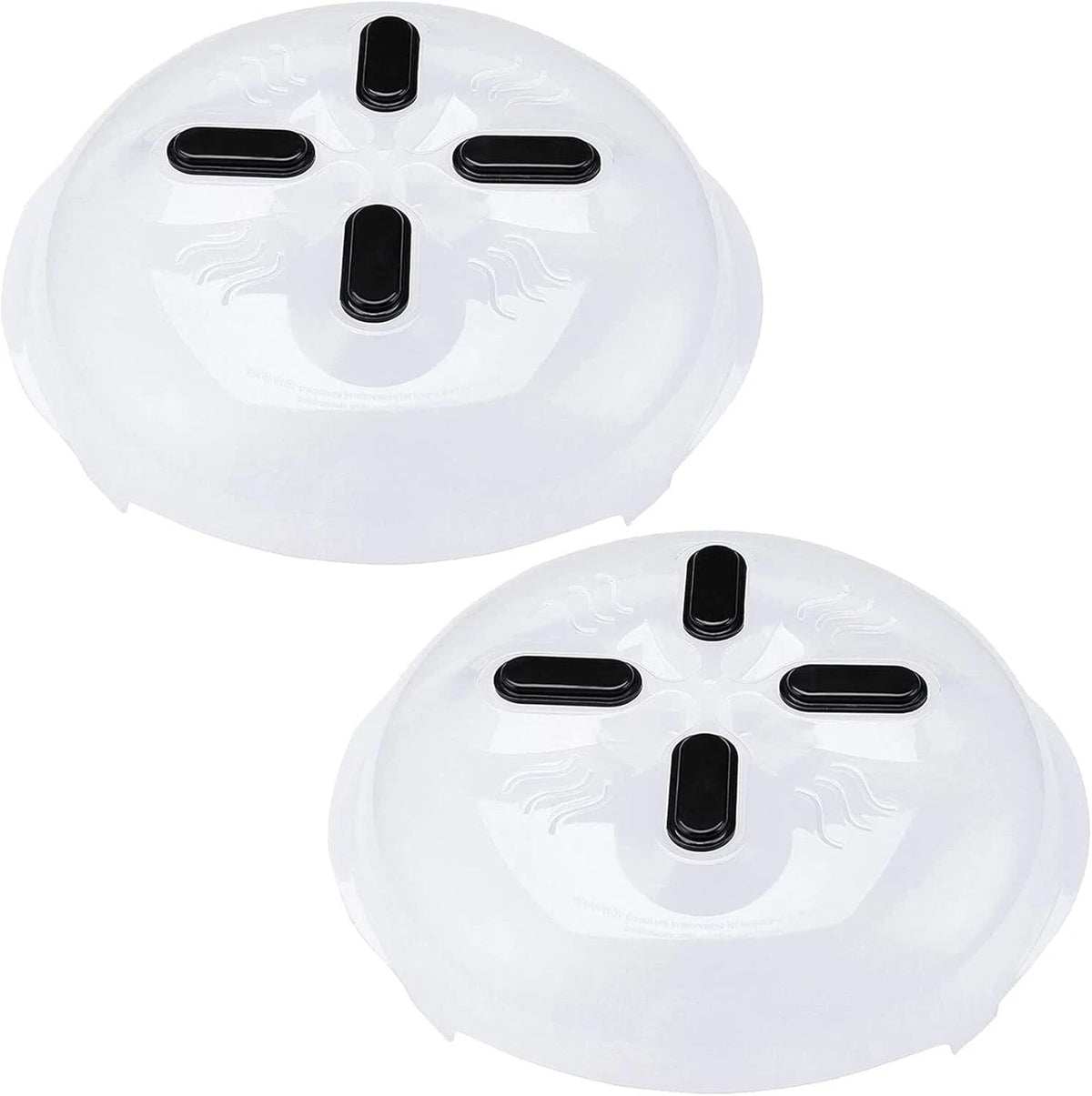 Magnetic Microwave Splash Guard, Transparent Microwave Cover for Foods