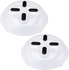 Magnetic Microwave Splash Guard, Transparent Microwave Cover for Foods
