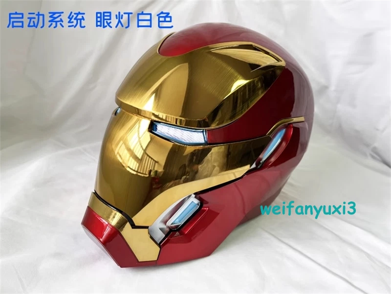 US!!  Iron Man MK50 Helmet 1/1 Wearable Voice Control Deformation Prop Helmet 07FC0E-D4 - KOEEK