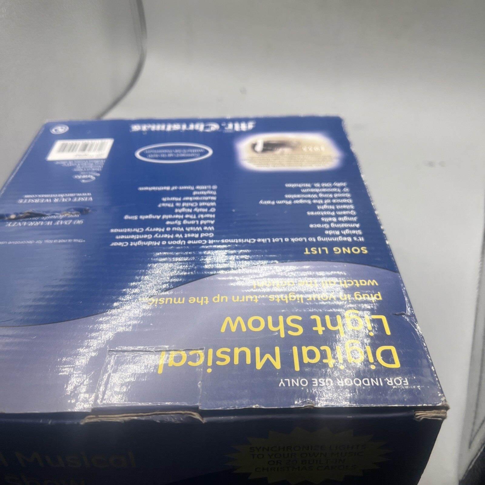 -Vintage Mr Christmas Digital Musical Light Show  In The Box 07FC0E-D4 - KOEEK