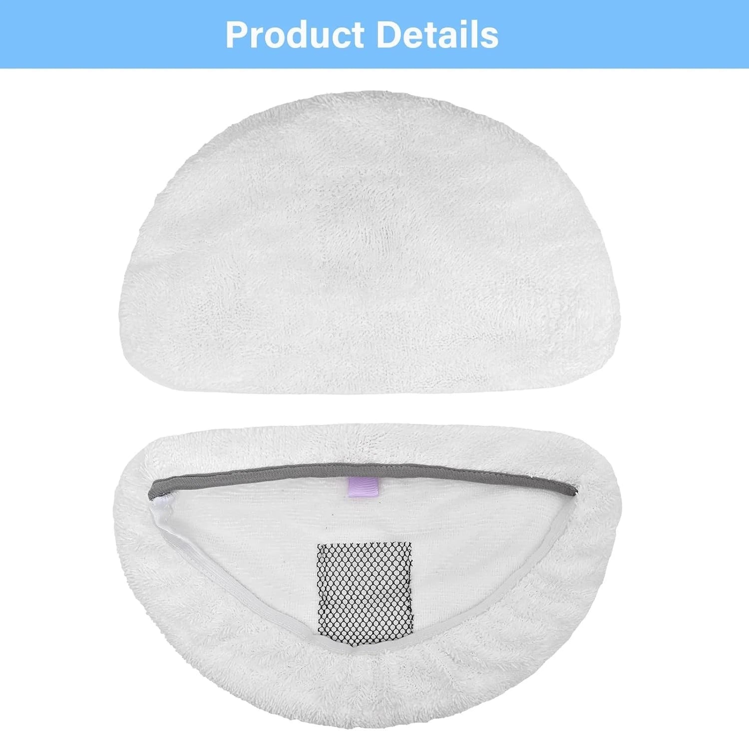 12-Pack 1940 Steam Mop Replacement Pads for Bissell Powerfresh Steam Mop 07FC0E-D4 - KOEEK