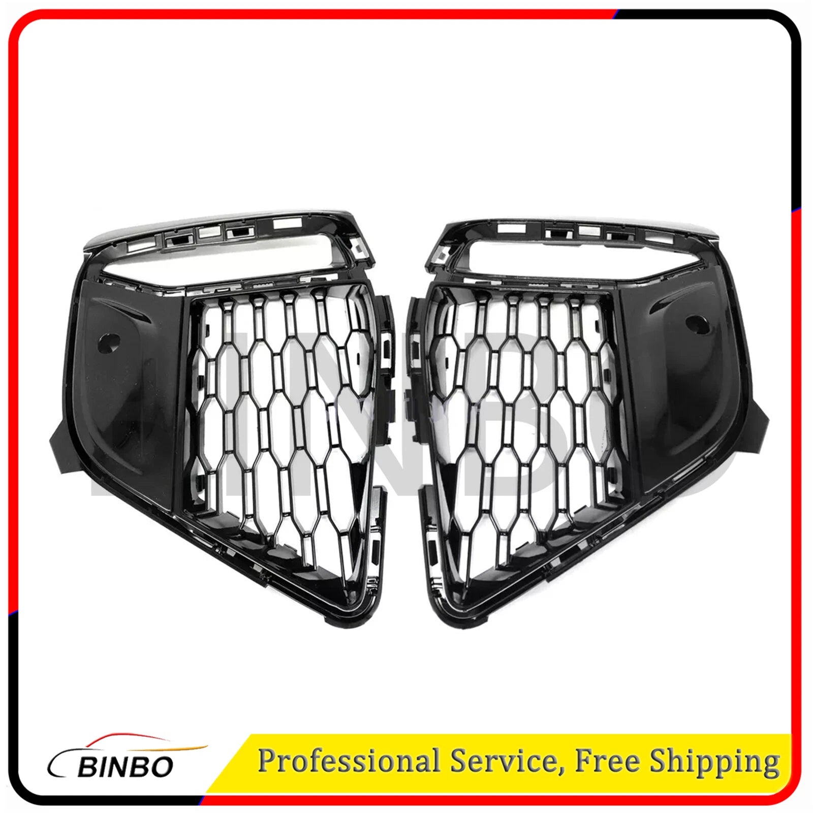 FOR BMW G20 G21 FRONT BUMPER SIDE GRILL AIR INLET OPEN LEFT RIGHT 1 PAIR 07FC0E-D4 - KOEEK