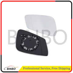 Driver&Passenger Side Mirror Glass for BMW E60 E61 F07 F10 F18 F11 F06 F13 F12 07FC0E-D4 - KOEEK