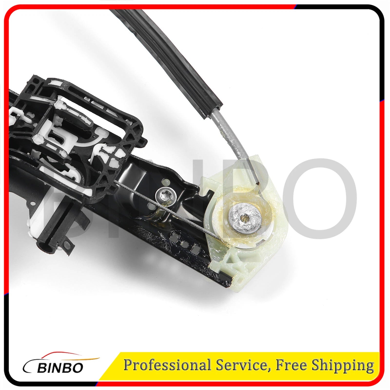 Fits Land Rover Range 2014 - 2019 w/ Motor Rear Left Power Window Regulator 07FC0E-D4 - KOEEK