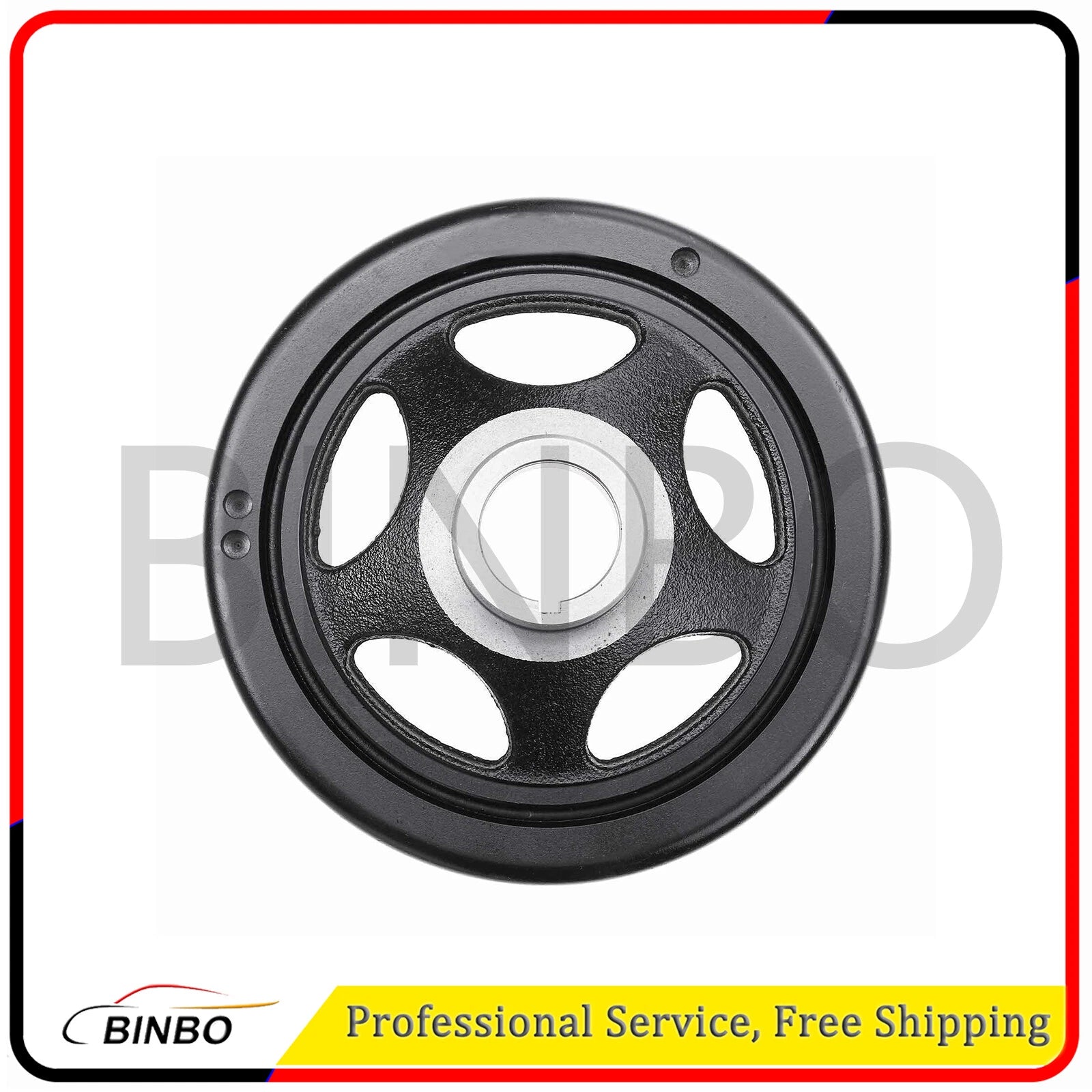2710300203 Belt Pulley Crankshaft Engine Balancer For Benz S204 C204 W212 A207 07FC0E-D4 - KOEEK