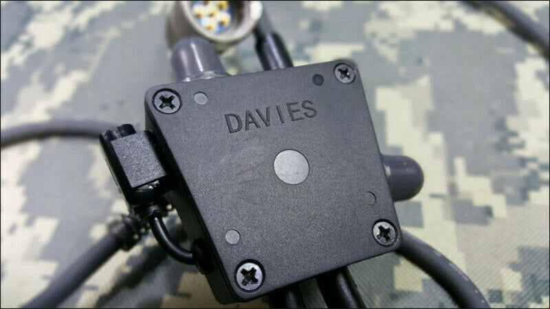 TCA Replica TEA Davies Dual E-PTT For PRC-148 PRC 152 Radio 6-Pin Plug IPX8 07FC0E-D4 - KOEEK