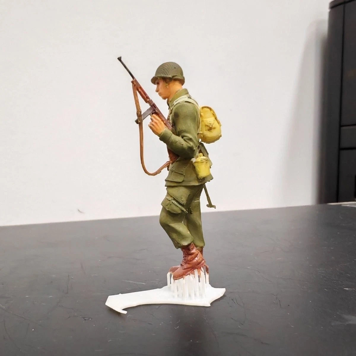 1:35 WWII US Army Rangers Infantry Figures Painted Finished Diorama Model 07FC0E-D4 - KOEEK