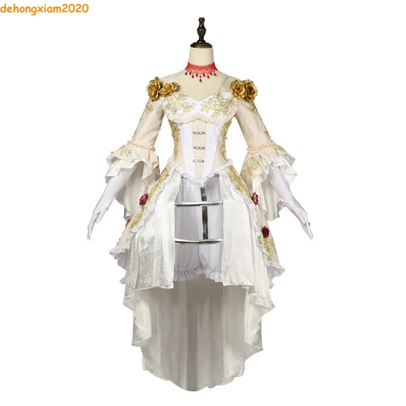 Cosplay Identity V Bloody Queen Mary Cosplay Costume Women Girl Dress White 07FC0E-D4 - KOEEK