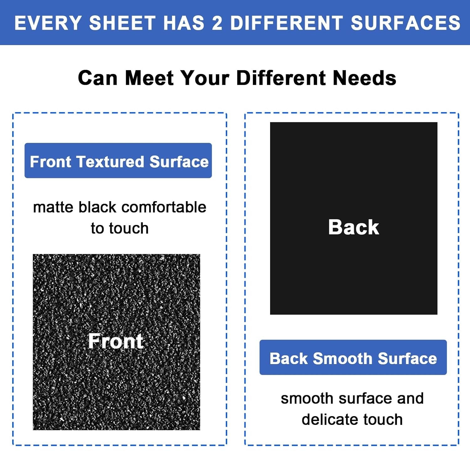 new 10 Pack ABS Plastic Sheet 12" x 16" x 0.06", Moldable Black 07FC0E-D4 - KOEEK