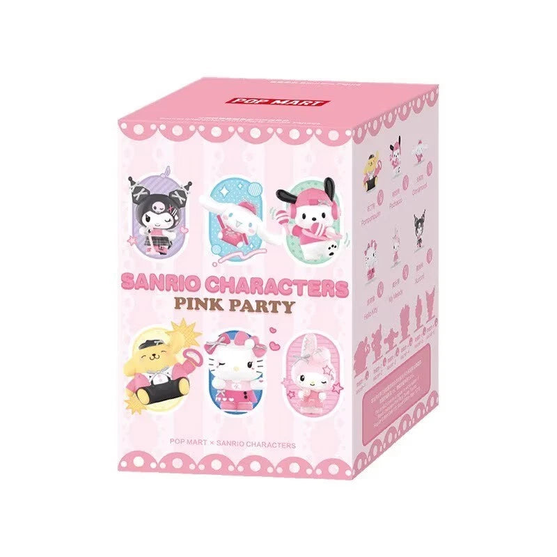 Authentic SANRIO CHARACTERS PINK PARTY Series Blind Box Confirmed Figures Toy 07FC0E-D4 - KOEEK
